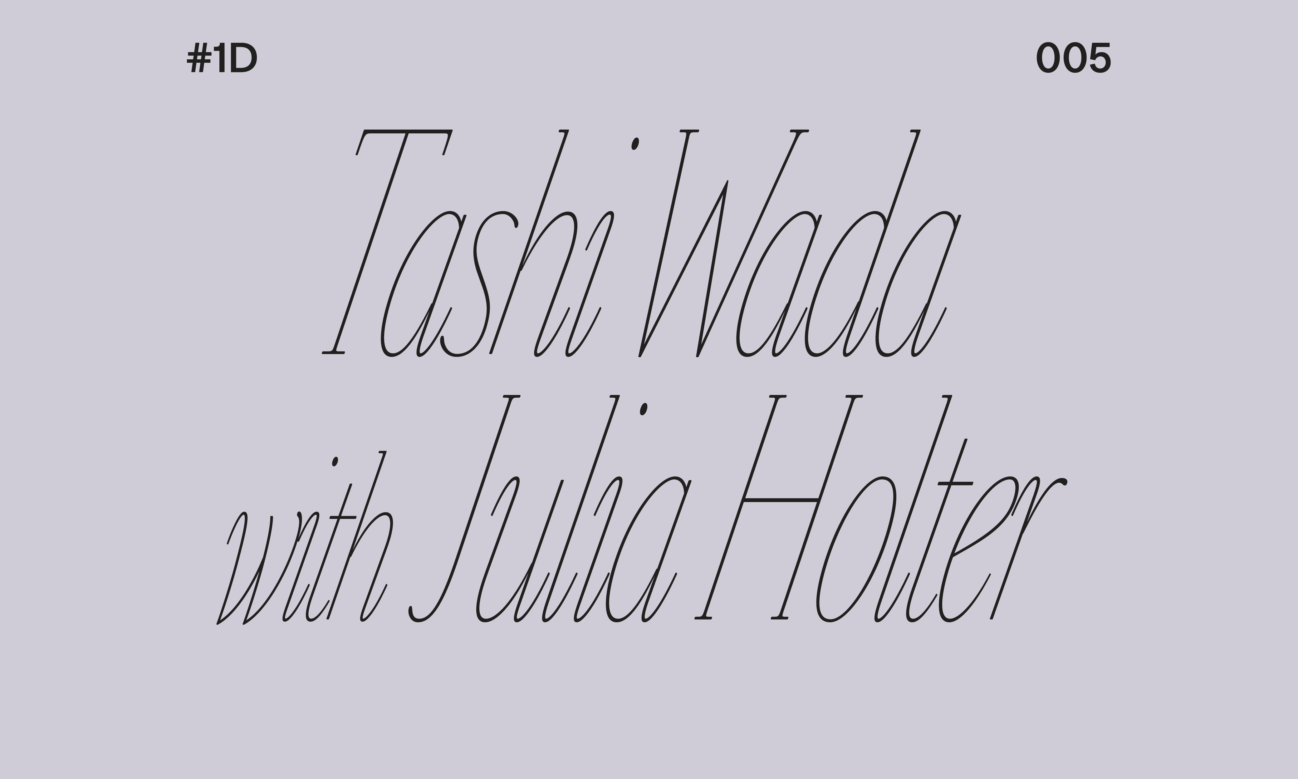 Tashi Wada with Julia Holter