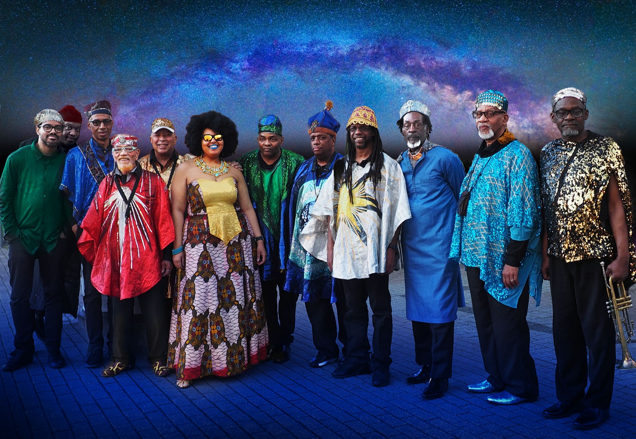 Marshall Allen and the Sun Ra Arkestra. 