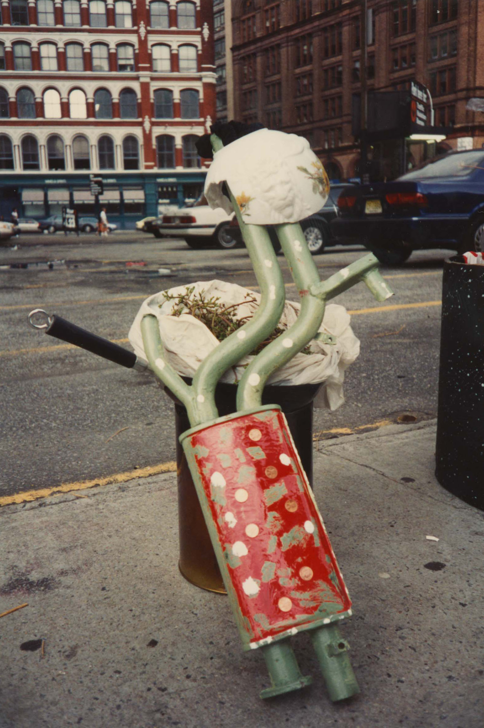 Curtis Cuffie sculptures, ca. 1994–96. Photo: Katy Abel