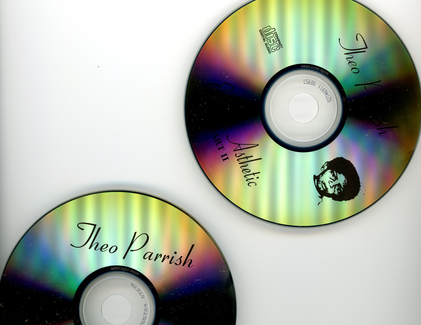 Scanned Theo Parrish CDs. 