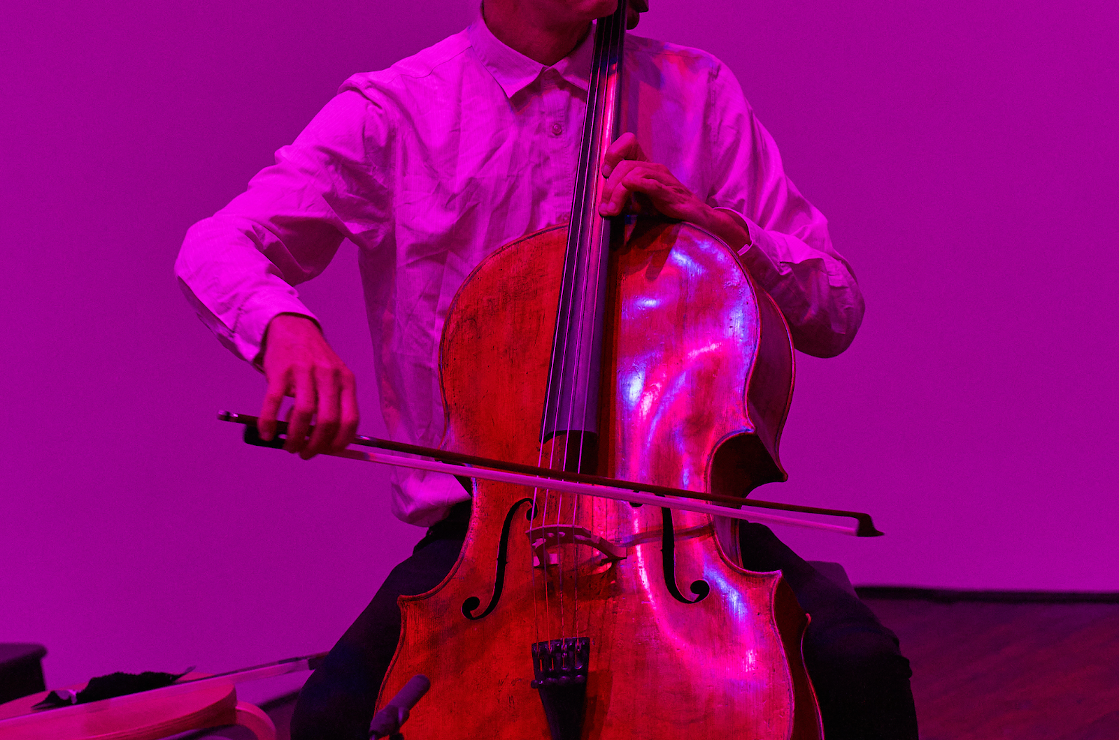 Charles Curtis with cello