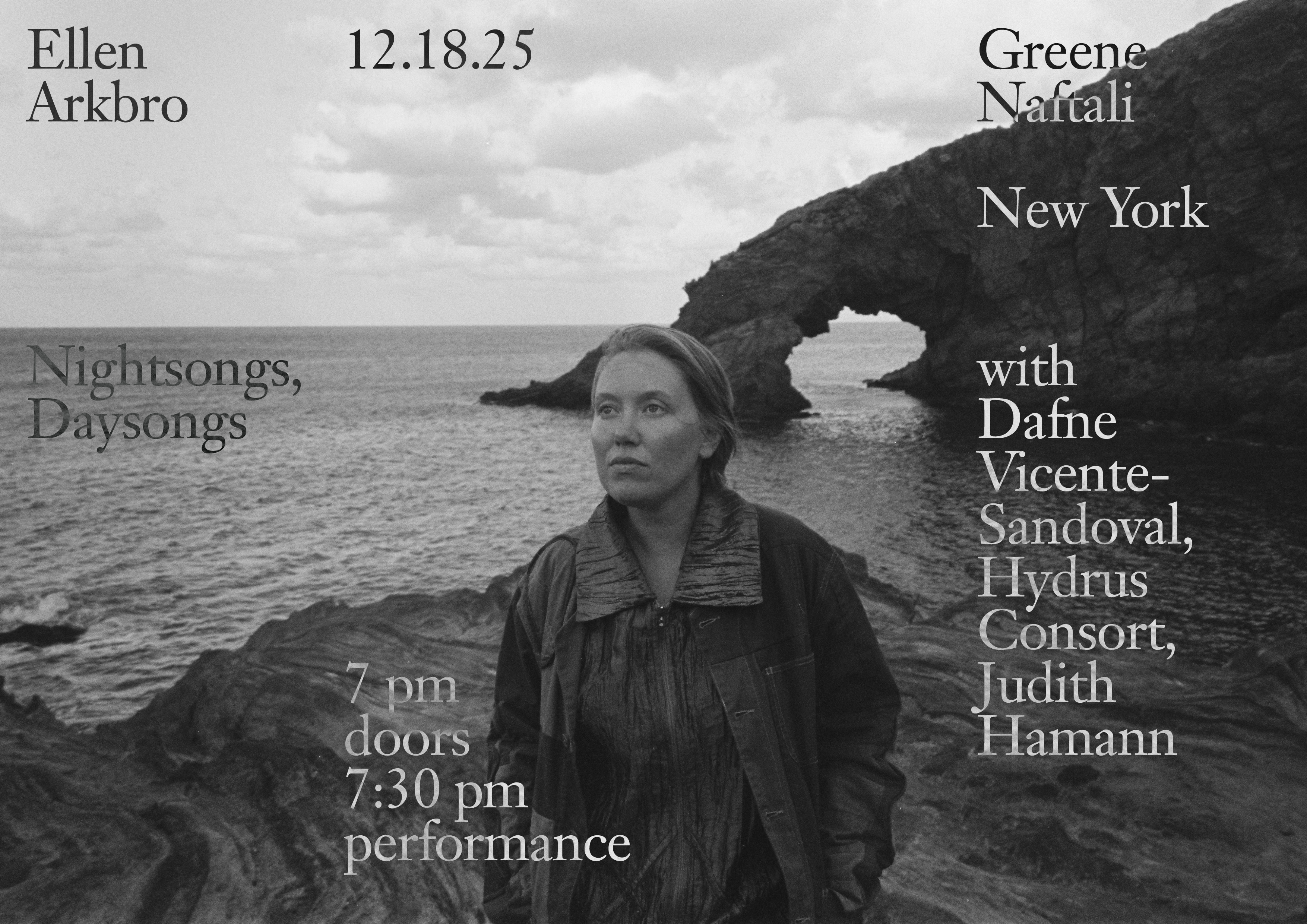 Photo by Kali Malone.