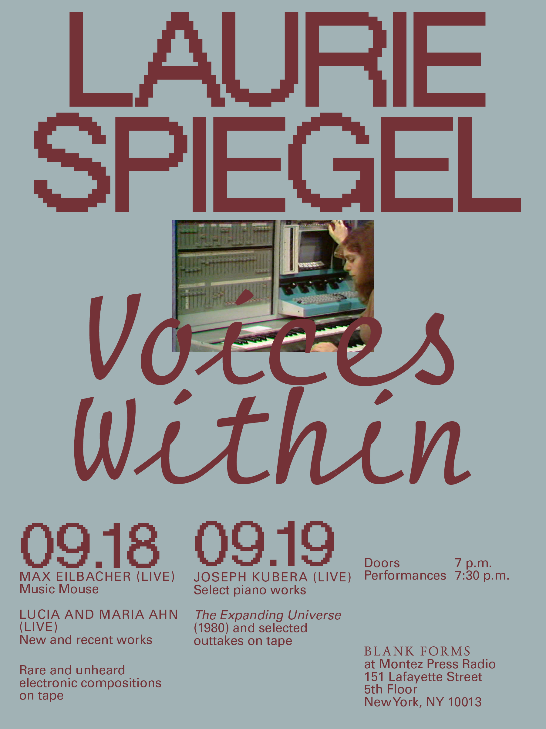 Laurie Spiegel: Voices Within