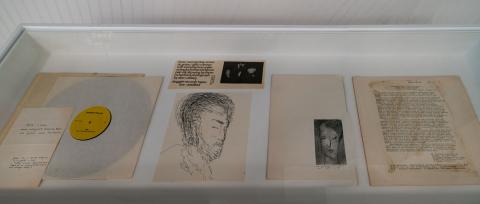 Installation view, Loren Connors: Wildweeds